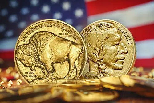 Złota moneta bulionowa Amerykański Bizon (American Buffalo), znana również jako Buffalo Gold Coin