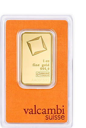 1 uncja (31,1g) Sztabka złota LBMA