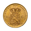 Złota moneta 10 Guldenów Holenderskich