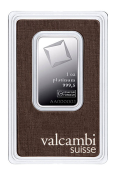 31,1g Sztabka platyna Valcambi