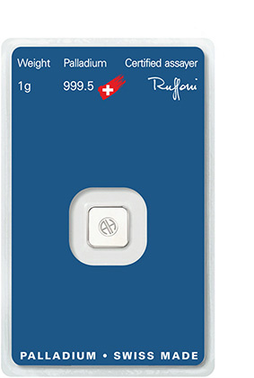 1g Sztabka pallad