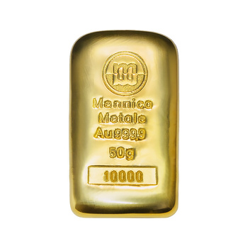 50g Sztabka Au, czystość 999,9 Mennica Metale