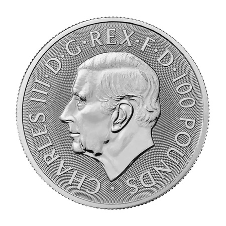 Platynowa Moneta Bestie Tudorów Pantera Królowej 1 uncja 2025