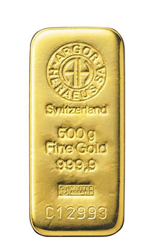 500g Sztabka złota LBMA