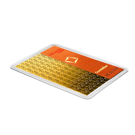 100g x 1g Sztabka złota CombiBar Valcambi LBMA