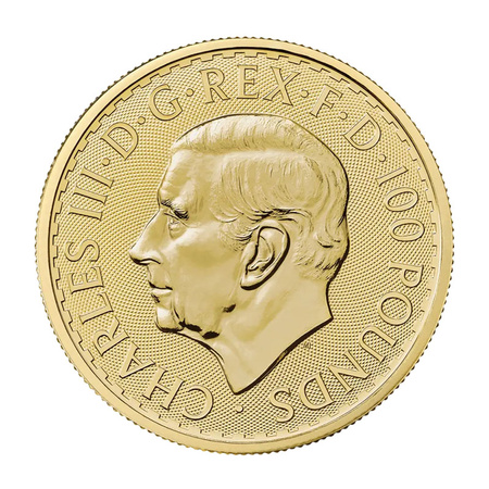 Złota Moneta Britannia 1 uncja 2025/2026, Karol III