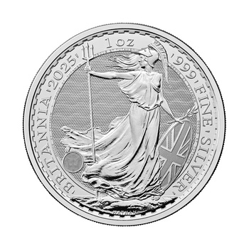 Srebrna Moneta Britannia Król Karol III 1 uncja 2026