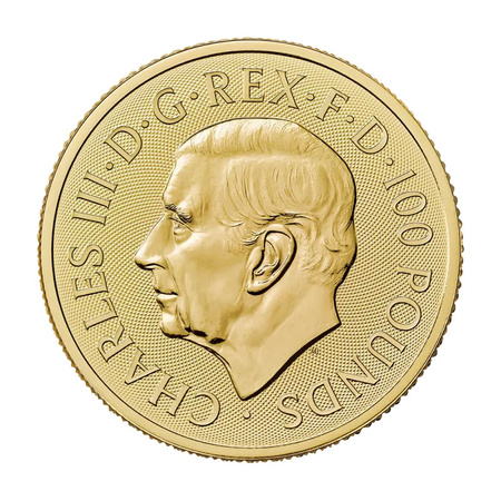 Złota Moneta The Royal Arms Królewskie Herby 1 uncja 2025