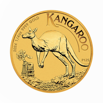 Złota Moneta Australijski Kangur 1/4 uncji 2024