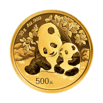 Złota Moneta Chińska Panda 30g rocznik 2024