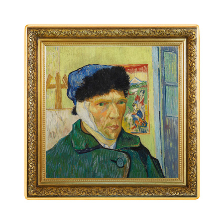 Srebrna moneta Vincent van Gogh Autoportret z zabandażowanym uchem