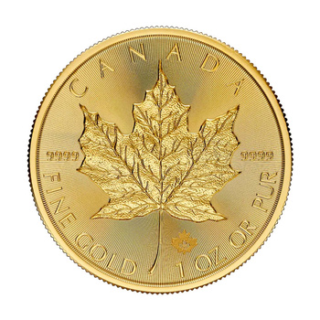 Złota Moneta Kanadyjski Liść Klonowy 1 uncja 2025