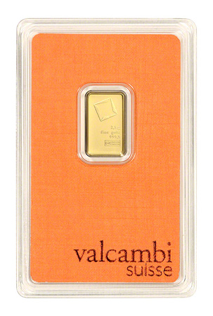 2,5g Sztabka złota LBMA