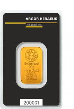 10g Sztabka złota LBMA