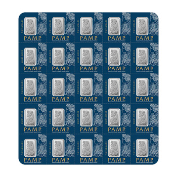 25x1g Multigram Sztabki platyny PAMP