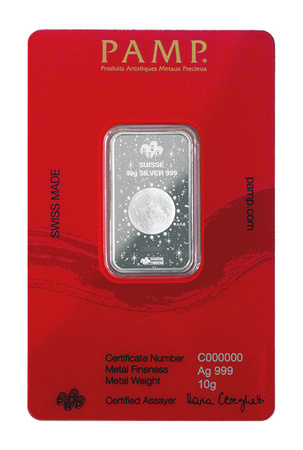 10g Sztabka srebra Lunar Legends - Azure Dragon 10g PAMP 2024