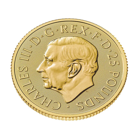 Złota Moneta Chart z Richmond Bestie Tudorów 1/4 uncji 2025