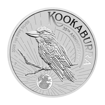 Srebrna moneta Kookaburra 1 uncja 2025