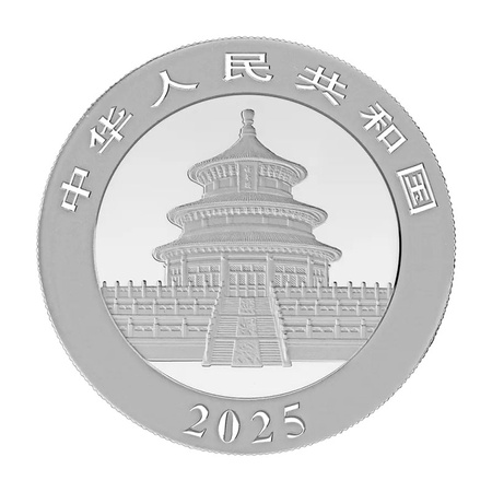 Srebrna Moneta Chińska Panda 30g rocznik 2025