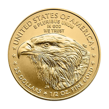 Złota Moneta Amerykański Orzeł 1/2 uncji 2025
