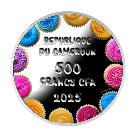 Srebrna moneta urodzinowa Happy Birthday 2025