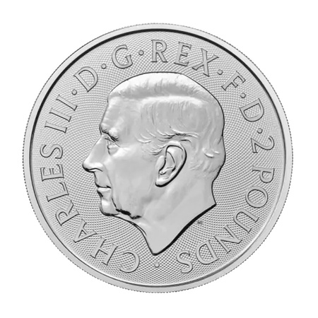 Srebrna Moneta Britannia and Liberty 1 uncja 2024