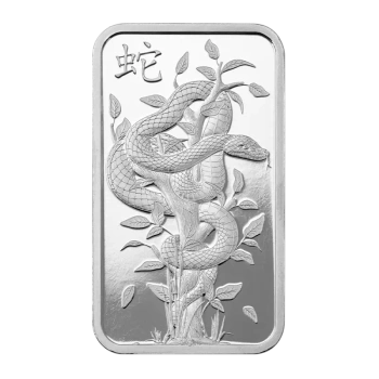 Sztabka srebra 10g PAMP Legenda Białego Węża 2025