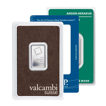 10g Sztabka platyna LBMA