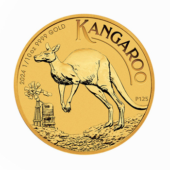 Złota Moneta Australijski Kangur 1/10 uncji 2024