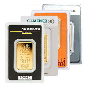 1 uncja (31,1g) Sztabka złota LBMA