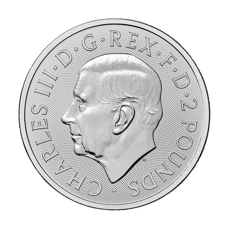 Srebrna Moneta Britannia Król Karol III 1 uncja 2026