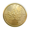 Złota Moneta Kanadyjski Liść Klonowy 1 uncja (roczniki losowe)