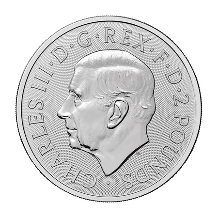 Srebrna Moneta Beowulf and Grendel z serii Mity i Legendy 1 uncja 2025