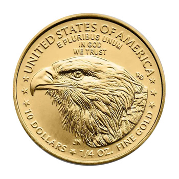 Złota Moneta Amerykański Orzeł 1/4 uncji 2025