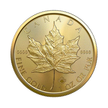 Złota Moneta Kanadyjski Liść Klonowy 1 uncja (roczniki losowe)