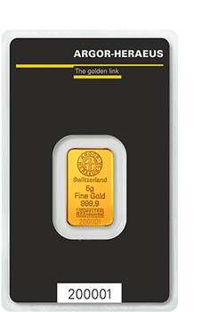 5g Sztabka złota LBMA