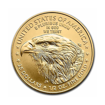 Złota Moneta Amerykański Orzeł 1/2 uncji (roczniki losowe)