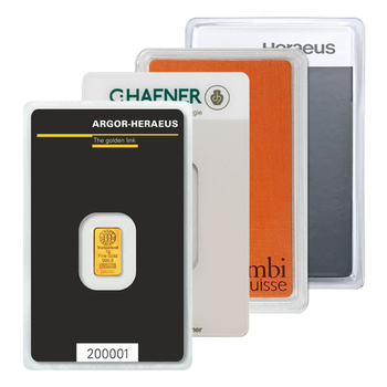 1g Sztabka złota LBMA