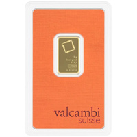 5g Sztabka złota Valcambi LBMA