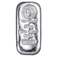 Sztabka srebra 250 g 999 Argor-Heraeus LBMA