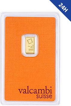 1g Sztabka złota Valcambi 24h