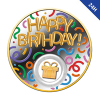 Srebrna moneta urodzinowa Happy Birthday 2024