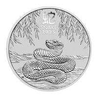Srebrna Moneta  Lunar III Rok Węża 1 kg rok 2025.