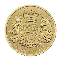 Złota Moneta The Royal Arms Królewskie Herby 1 uncja 2025 