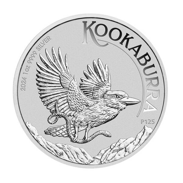 Srebrna moneta Kookaburra 1 uncja 2024